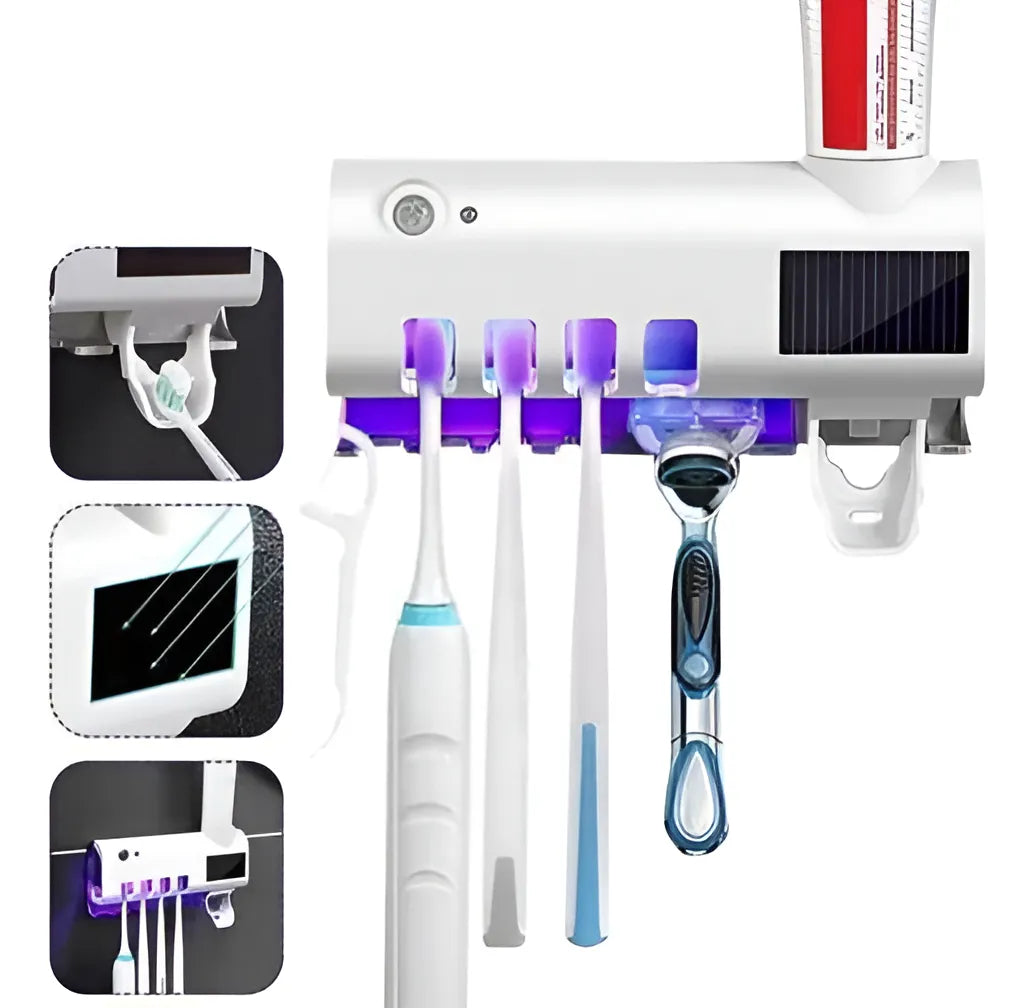 Soporte Pasta Dental De Pared UV USB